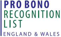 Pro Bono Recognition List